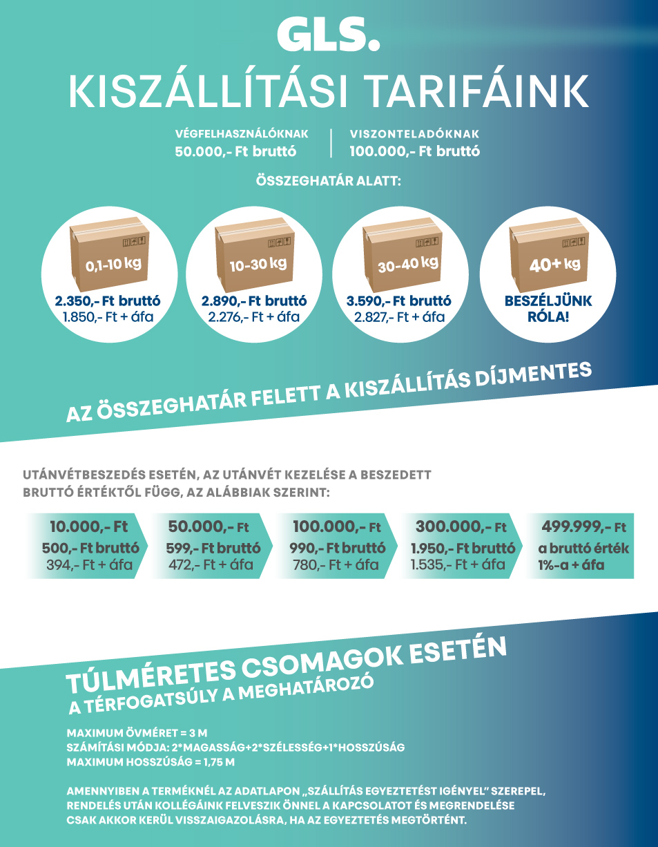 Szállítási és fizetési feltételek